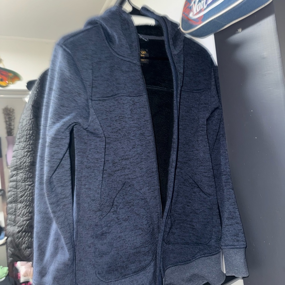 Burton Navy Fleece Jacket
